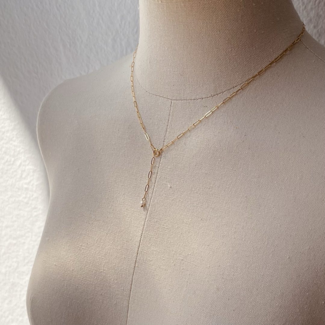Paperclip Necklace (14k Gold Filled)
