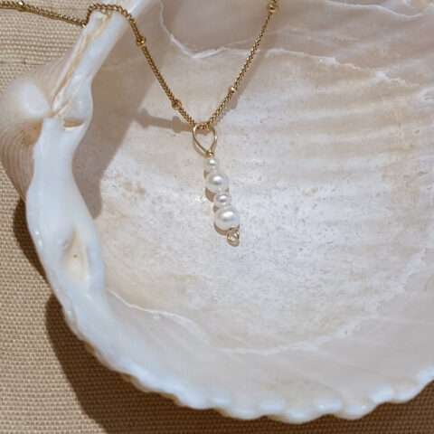 Witte parels - Ketting - Productfoto #2